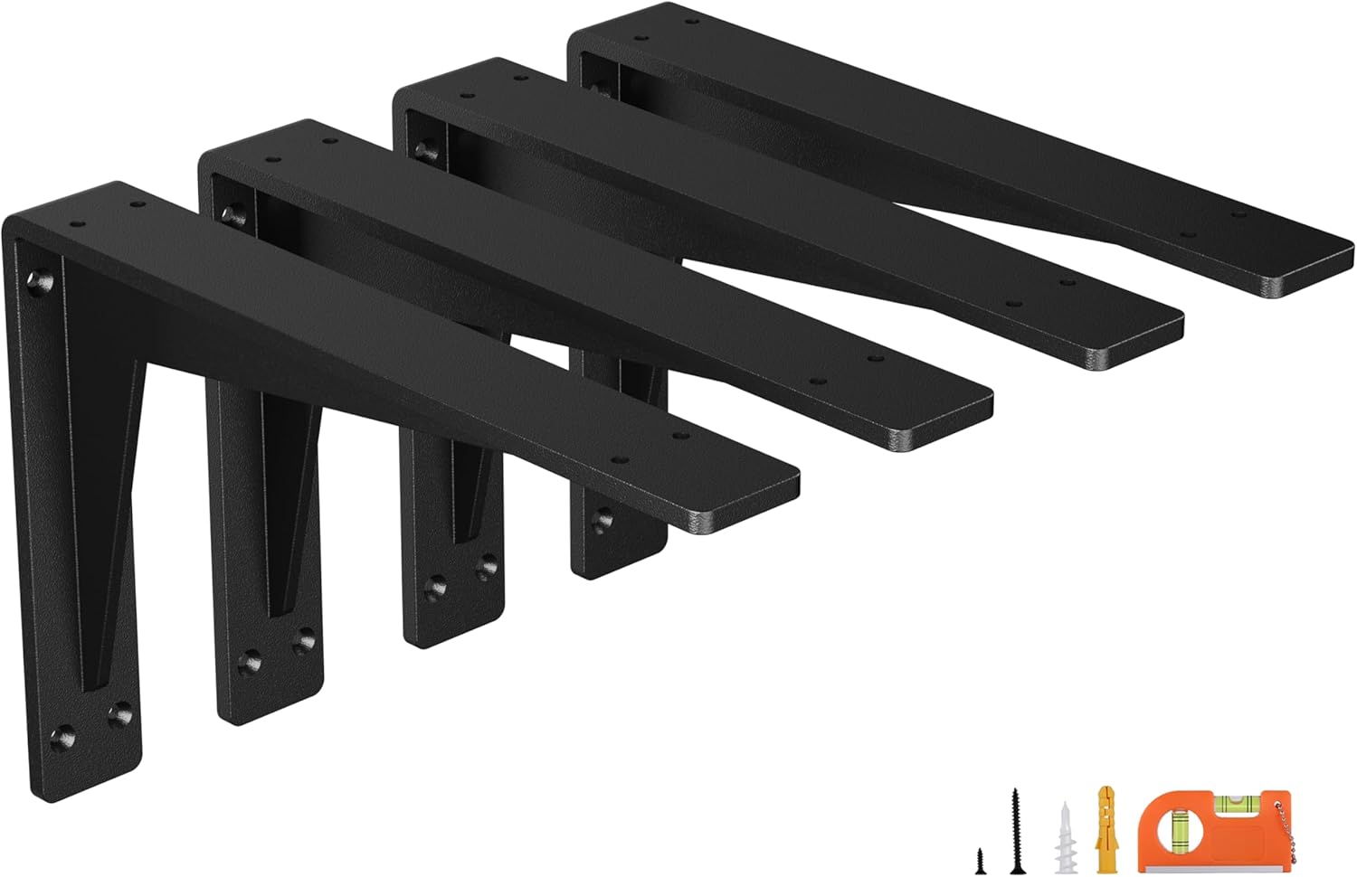 10 Inch Heavy Duty Shelf Brackets for Strong Support and Style