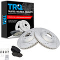 Front Performance Brake Pad & Rotor Kit for 2007-2015 Edge/MKX