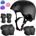 Kids Bike Helmet Set Adjustable for Children Ages 3-8 - Protective
