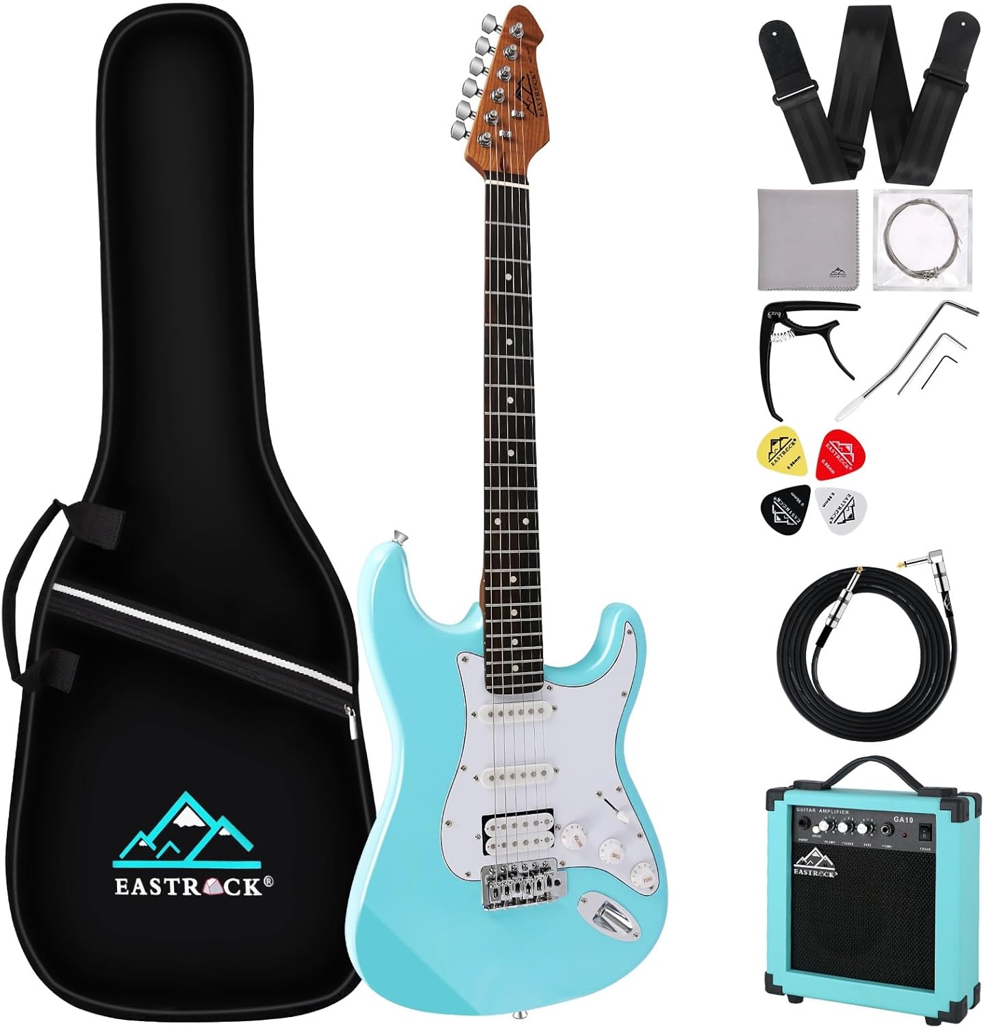 EASTROCK Electric Guitar 39 inch Full Beginner Starter Kit