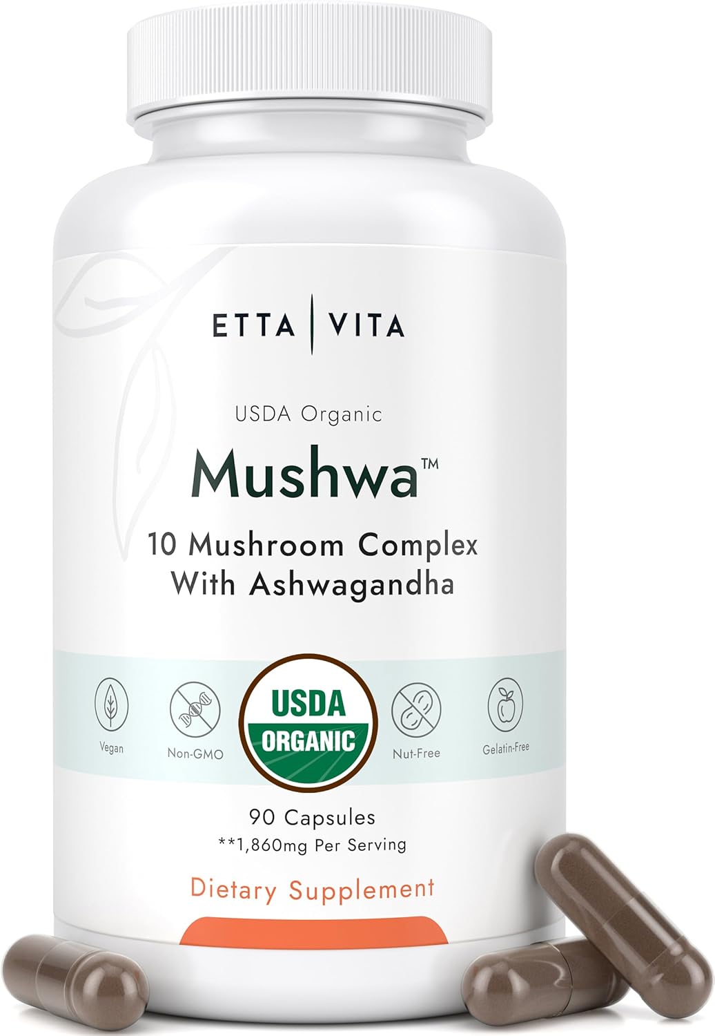 10X Focus & Energy Mushroom Blend - Etta Vita