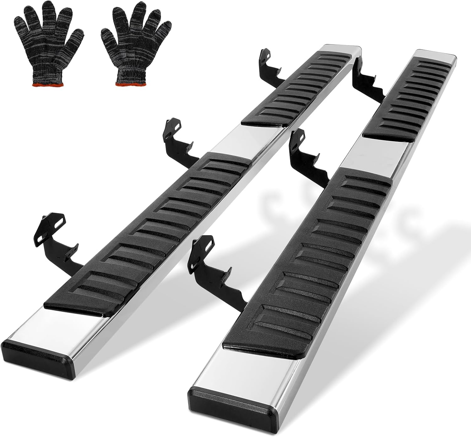 VEVOR Running Boards 6 Step Bars for Dodge Ram 1500 2500 3500