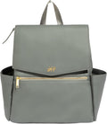 Freshly Picked Mini Classic Diaper Bag Backpack (Stone) - Compact