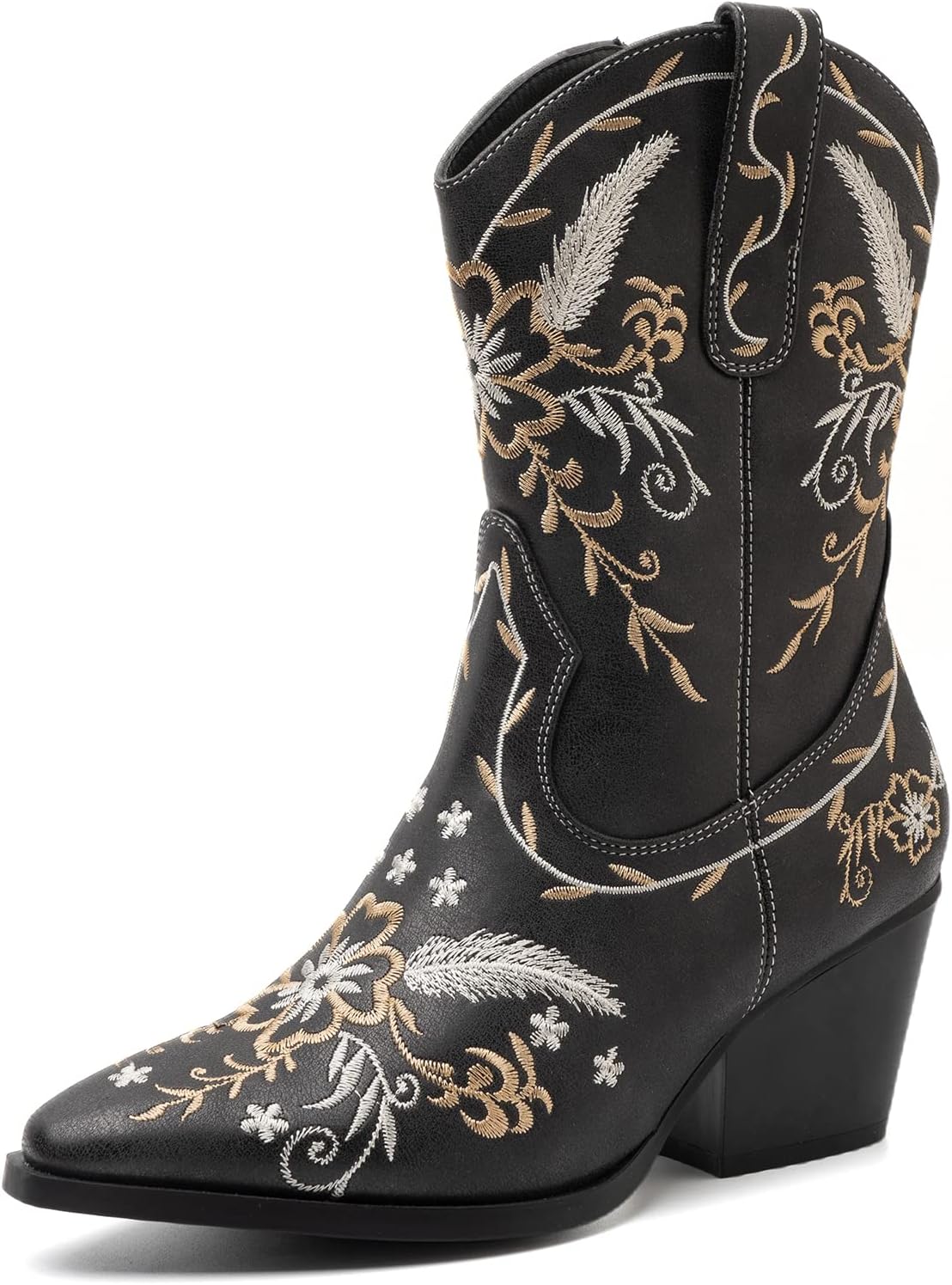 Exquisite Western Women's Cowboy Boots with Embroidery Style