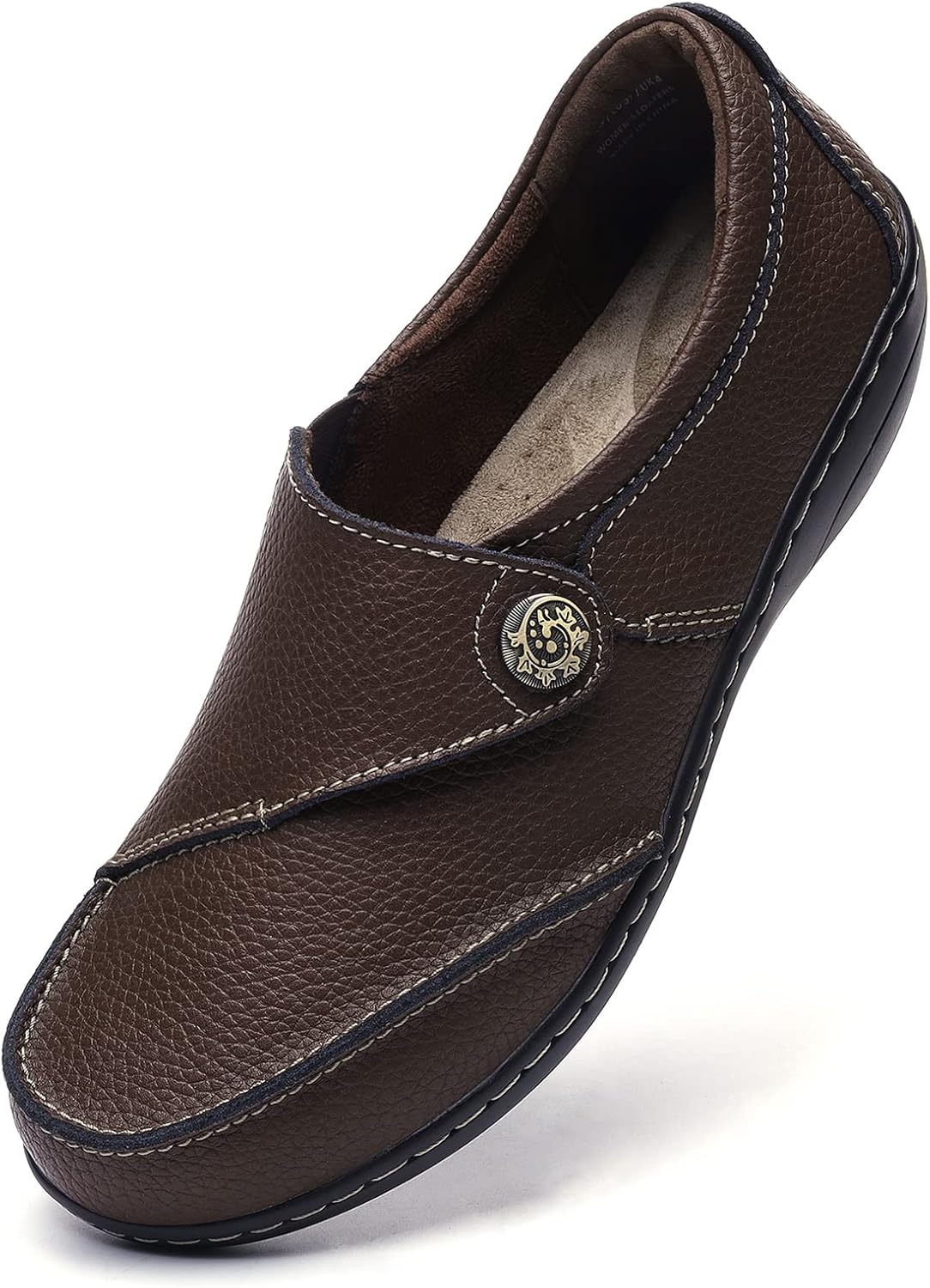 Geoeleph Women's Loafers Casual Slip-Ons for Comfort Walking