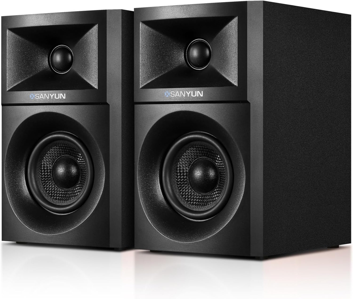 SW203 4.0 Computer Speakers - 60W 3D Immersive Sound Experience