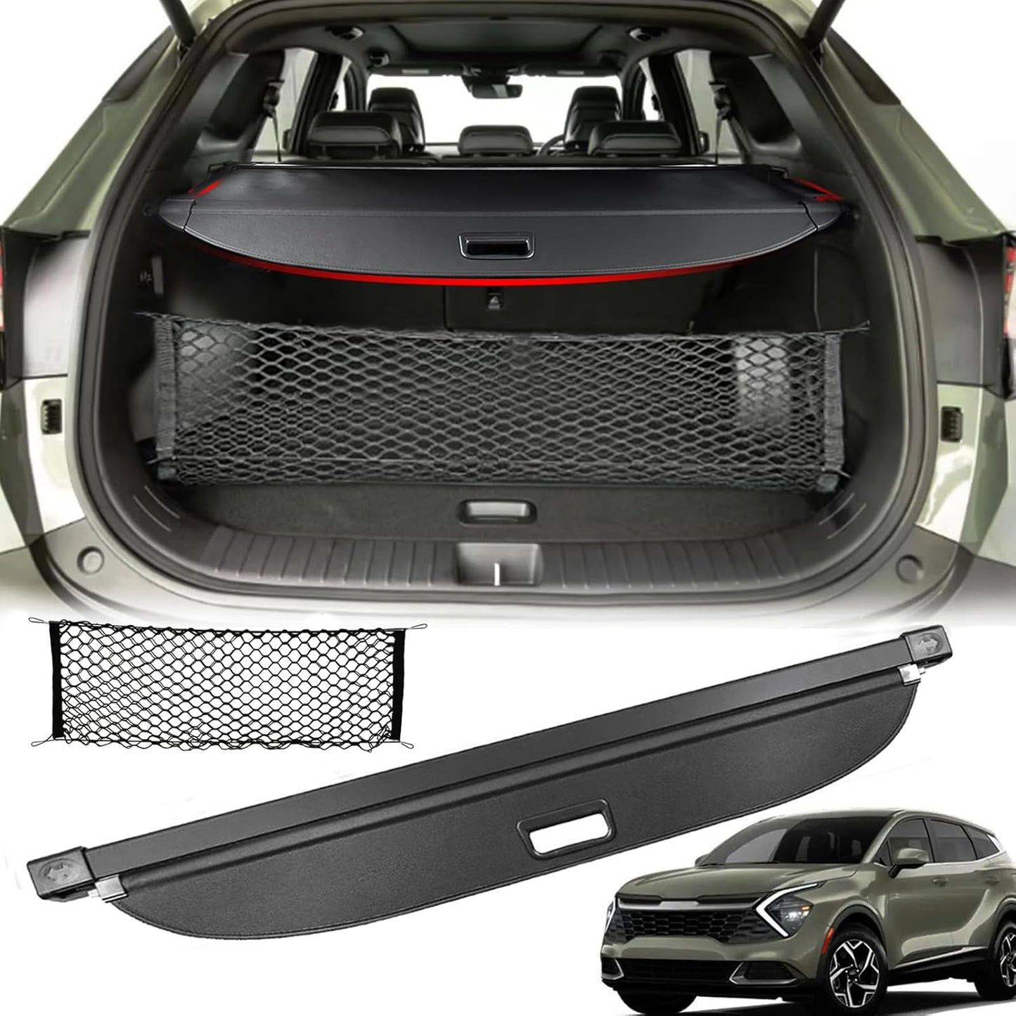 Cargo Cover for Kia Sportage 2023-2026 - Privacy and Security