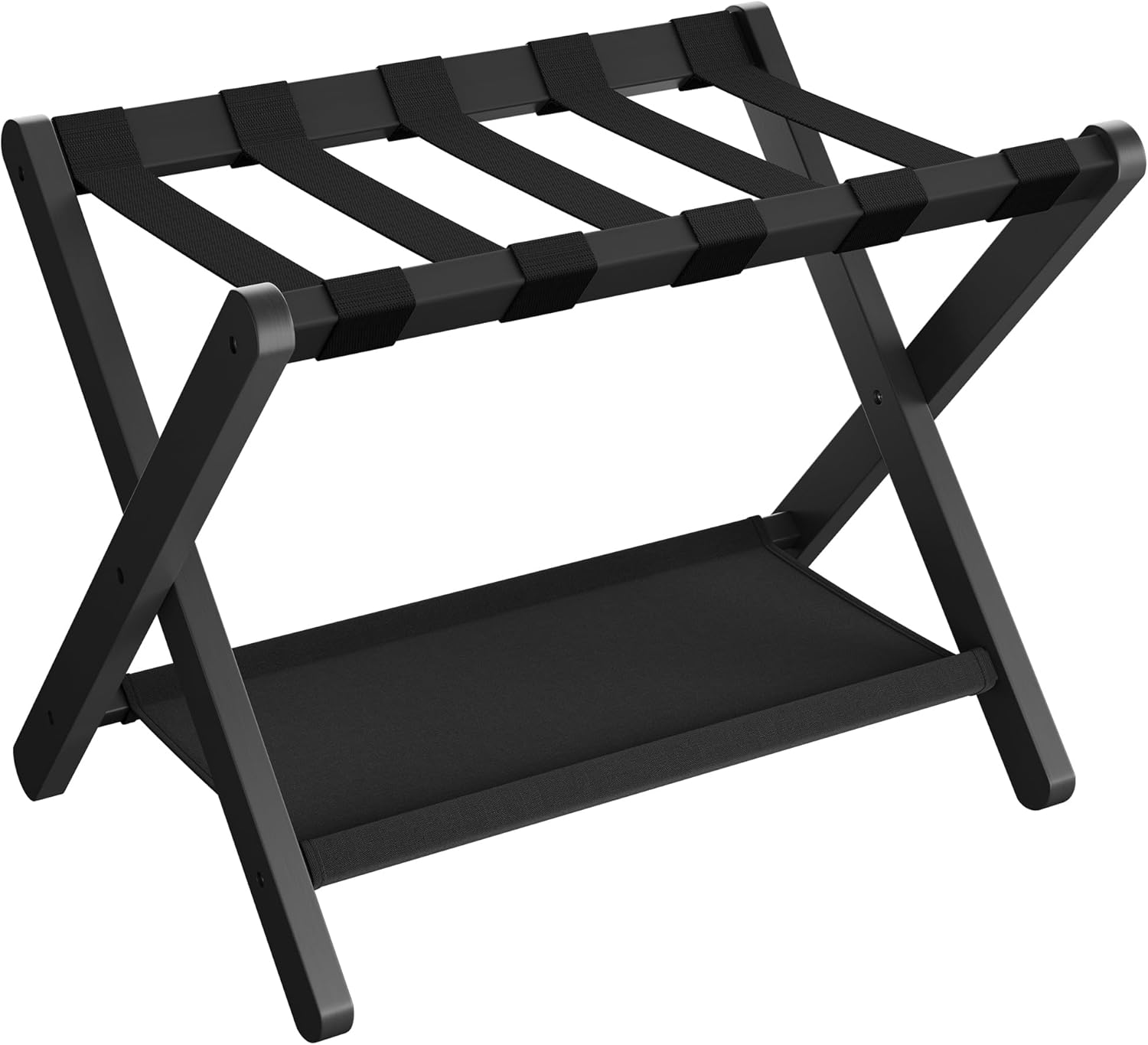 SONGMICS Luggage Rack for Guest Room, Heavy-Duty Suitcase Stand