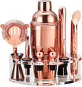 Stainless Steel Bartender Kit with 12 Accessories for Delicious Cocktails