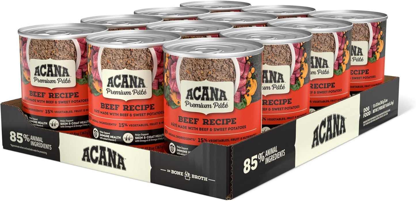 ACANA Premium Pate in Bone Broth Grain-Free Wet Dog Food