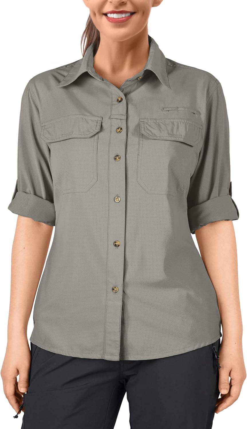 33,000ft Women's UPF 50 UV Sun Protection Shirt for Outdoor Fun