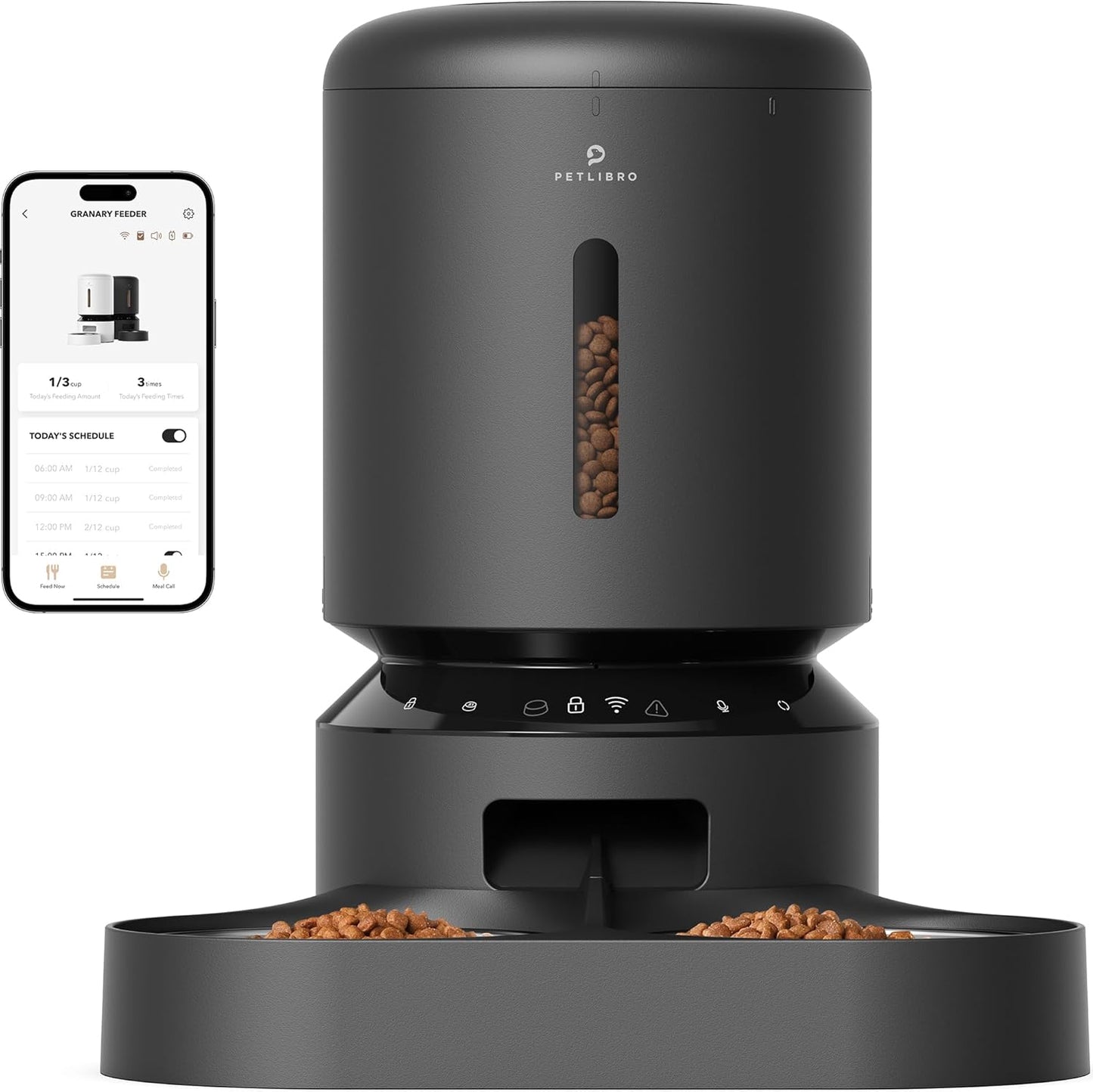 WiFi Cat Feeder: 2 Cats, Remote Feeding