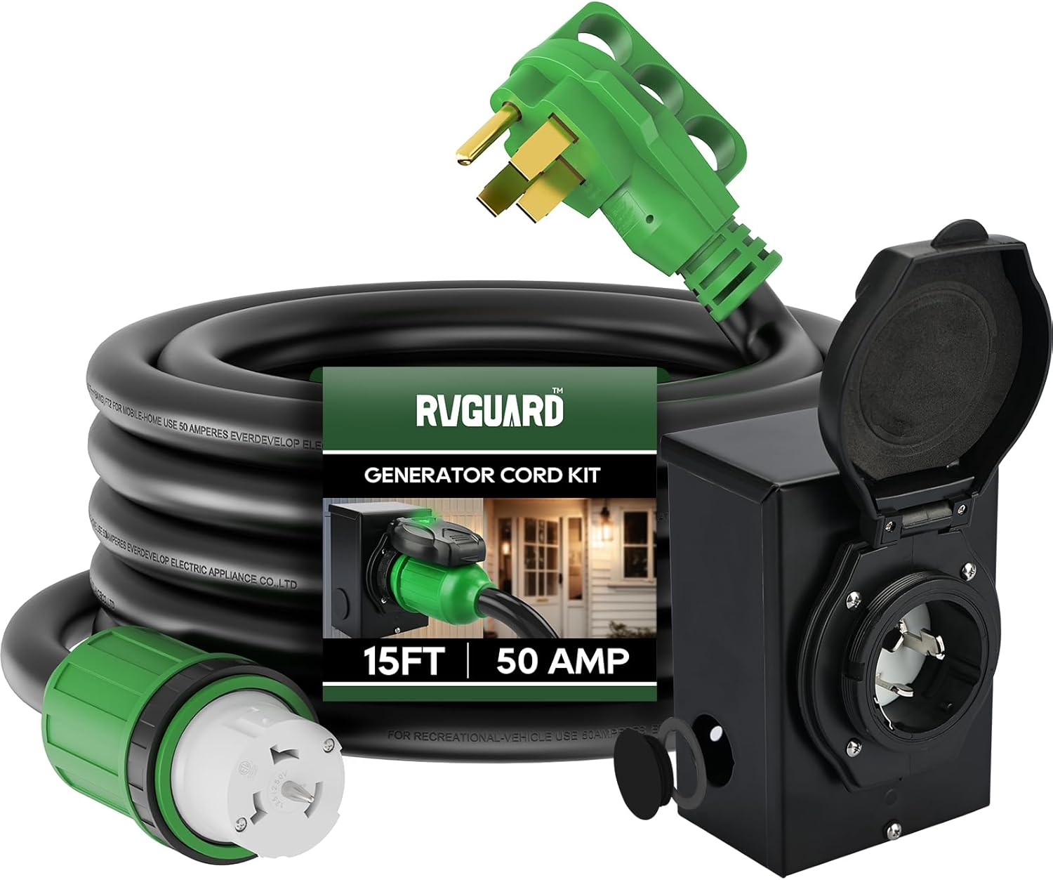RVGUARD Emergency Power Combo Kit for Reliable Backup Power