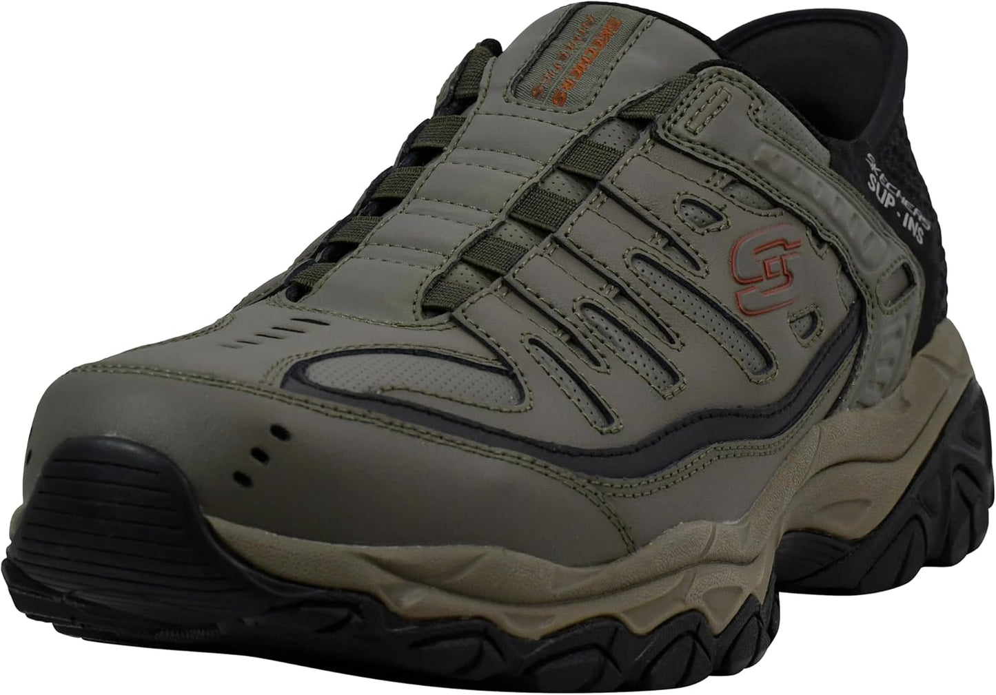 Skechers Mens Afterburn M. Fit Grill Captain Slip-Ins Review