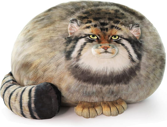 Pallas Cat Plush Pillow - Adorable Cuddly Comfort!