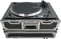 Harmony Audio HC1200BMKII Flight Foam Lined DJ Turntable Case - Road