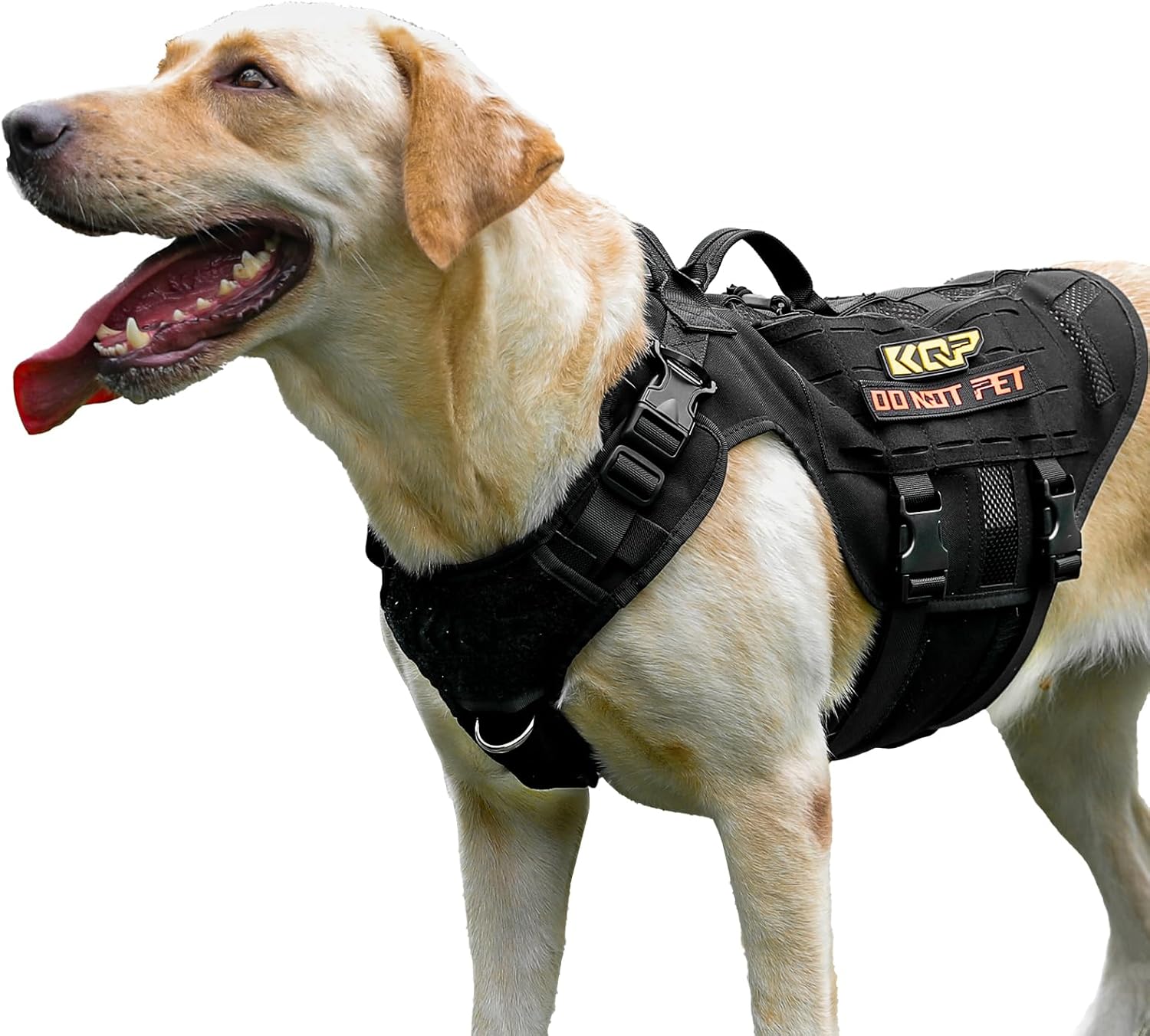 No Pull Dog Harness - Tactical Mesh Vest for Training and Hiking