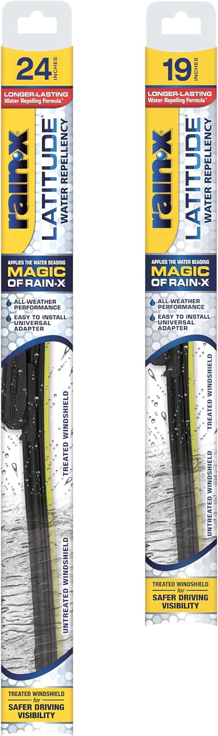 Rain-X 810160 Latitude 2-In-1 Water Repellent Wiper Blades