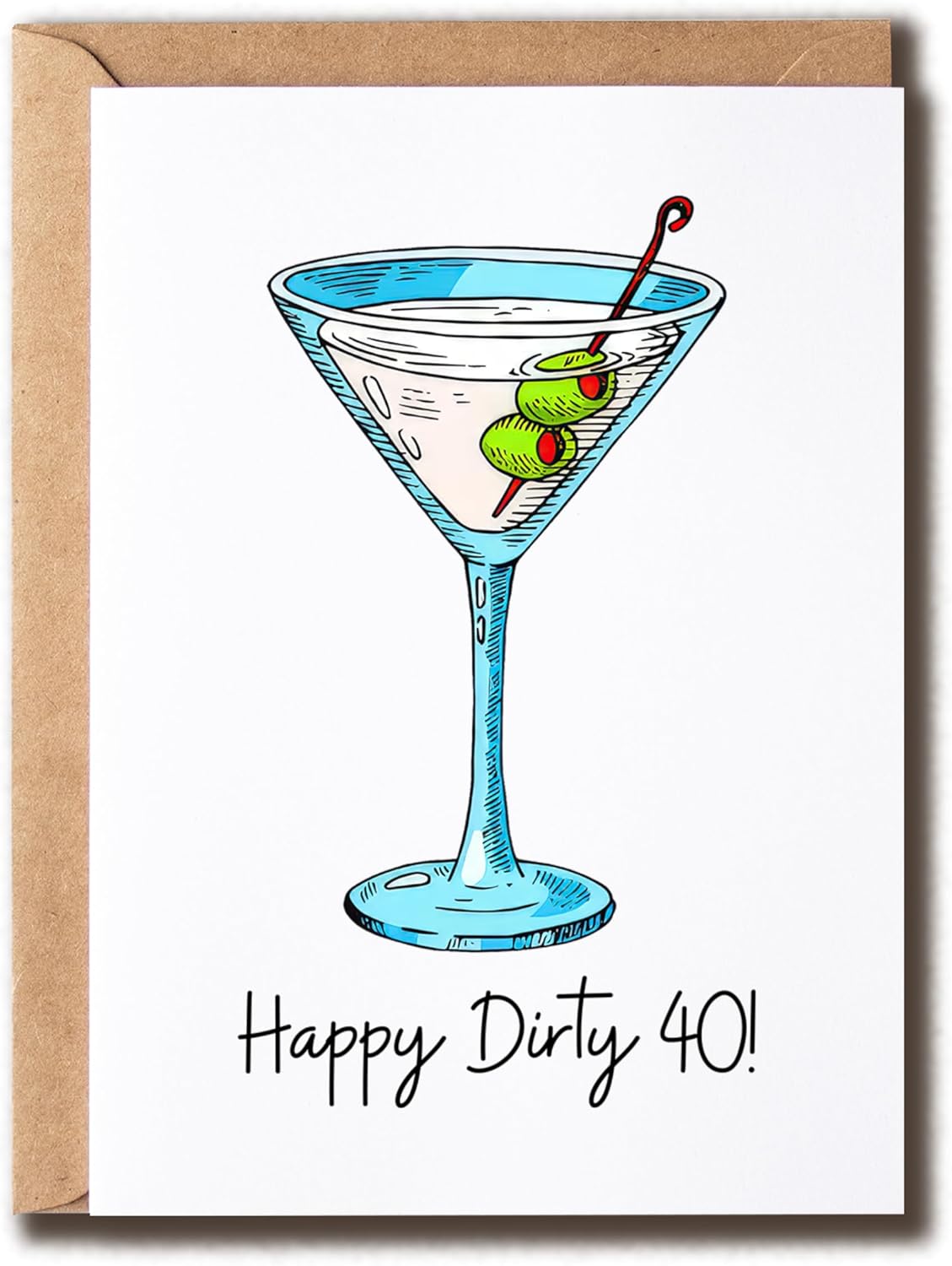 Cheers to 40: Hilarious BFF Birthday Card