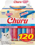 Churu Cat Treats Lickable Tuna Tubes - Hydrating Low-Calorie Snack