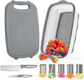 9-in-1 Collapsible Camping Chopping Board