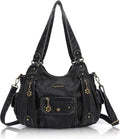 Chic Soft PU Leather Shoulder Bag for Women by Angel Barcelo