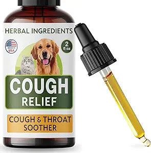 Kennel Cough Herbal Drops for Dogs & Cats - Natural Relief