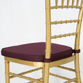 Burgundy Chiavari Chair Cushion 2 in Thick - Set of 10