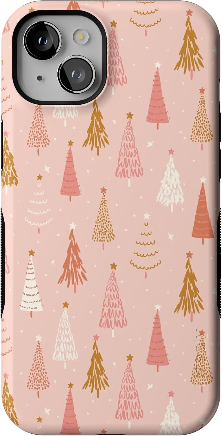Casely iPhone 15 Case - Bubblegum Forest Design for Protection