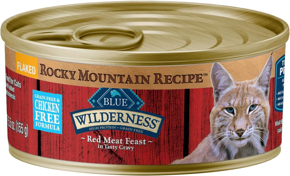 Blue Buffalo Wilderness Rocky Mountain Recipe Flaked Cat Food