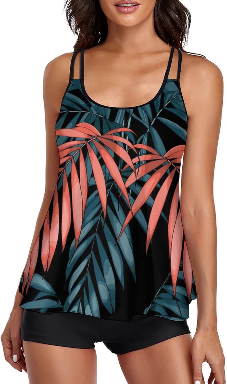 Urchics Womens Tankini Swimsuits with Tummy Control and Style