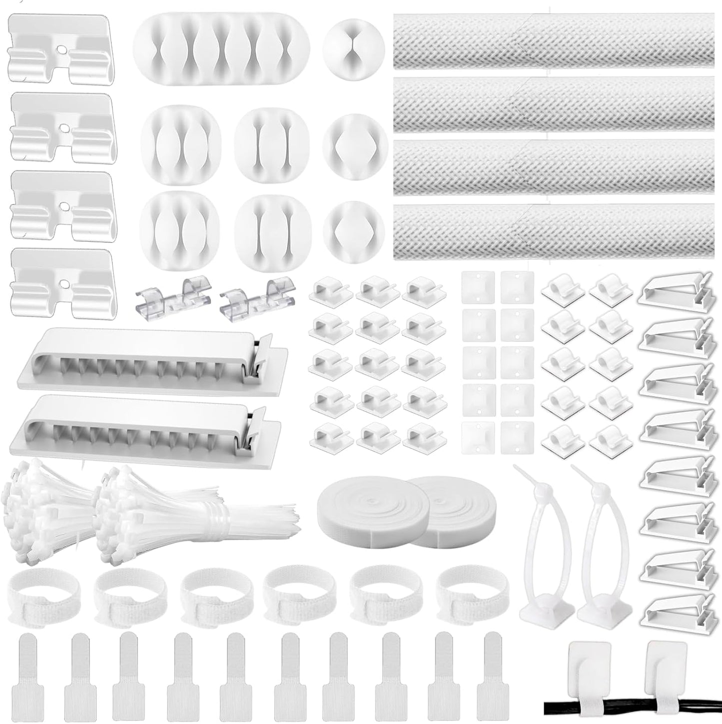 Organize with Ease: Topavatop Cable Management Kit