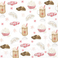 Peppermint Cocoa Cocktail Napkins - 3-Ply Disposable Pack