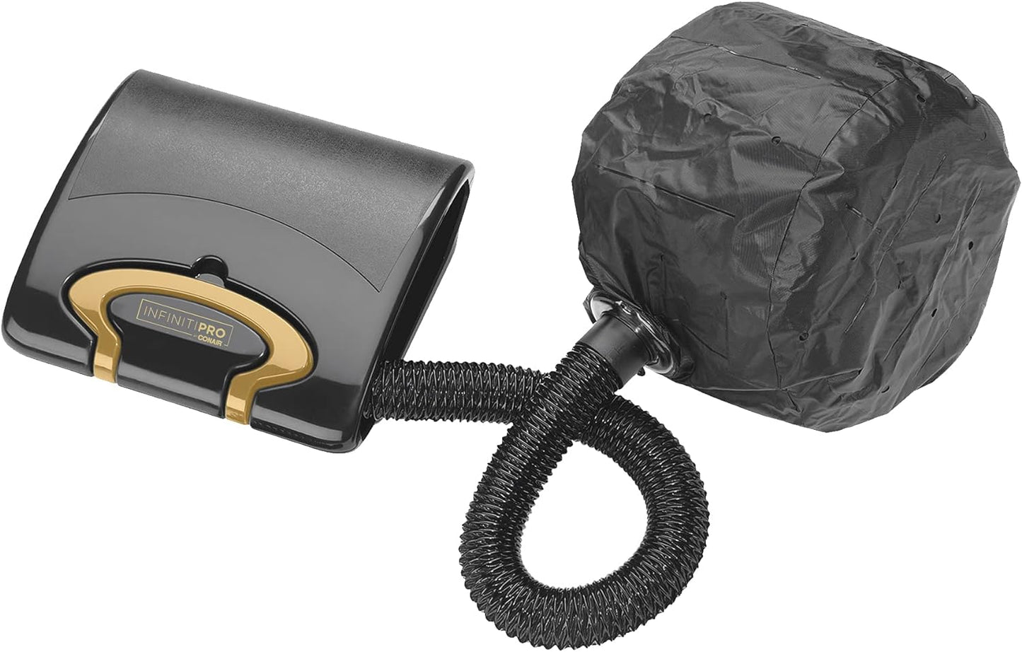 Conair Gold Bonnet Hair Dryer: Soft & Portable Styling