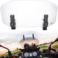 Motorcycle Windshield Extension Spoiler Clip - Adjustable Height