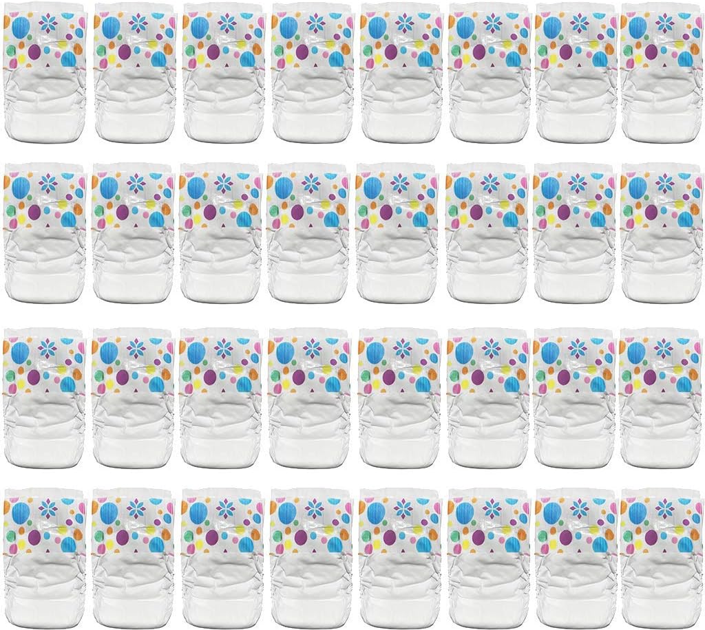 Keep Playing Hassle-Free with 32 Baby Doll Diapers