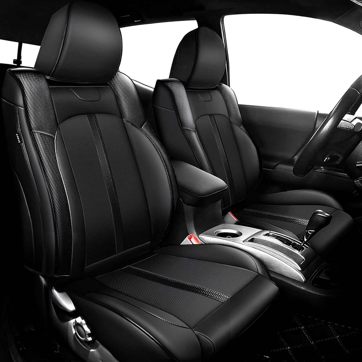 Leather Seat Covers Custom Fit for Tacoma Gen 2nd Crew Cab