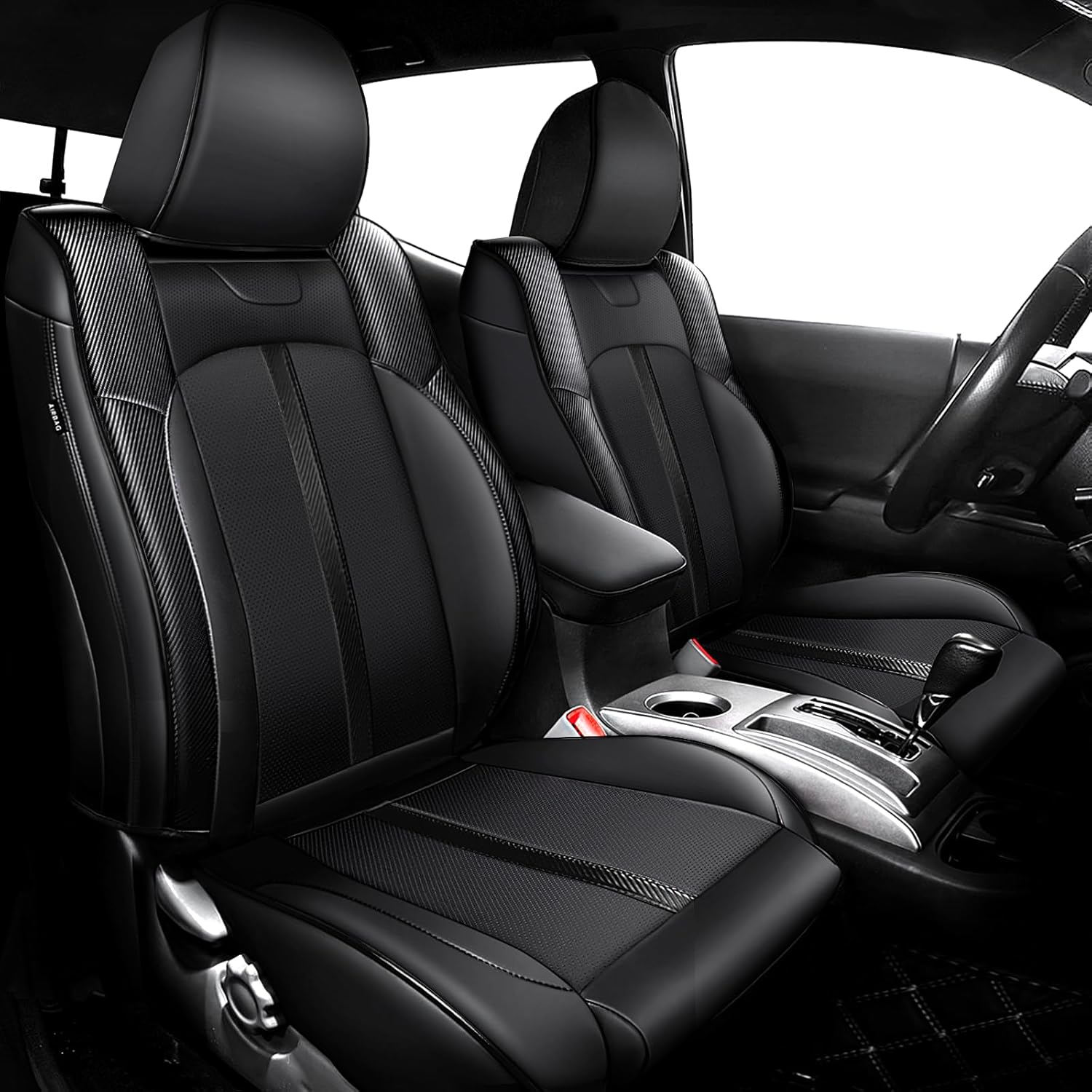 Leather Seat Covers Custom Fit for Tacoma Gen 2nd Crew Cab