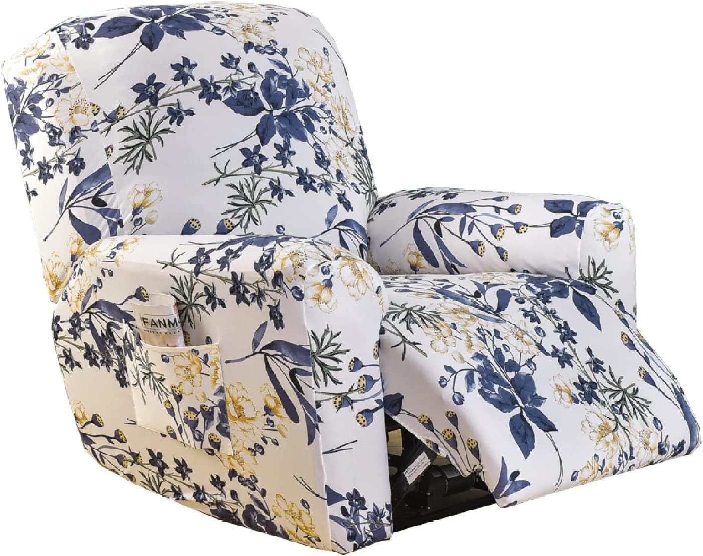 Eco-Ancheng Recliner Slipcovers for Lazyboy Chairs - 4-Piece Set