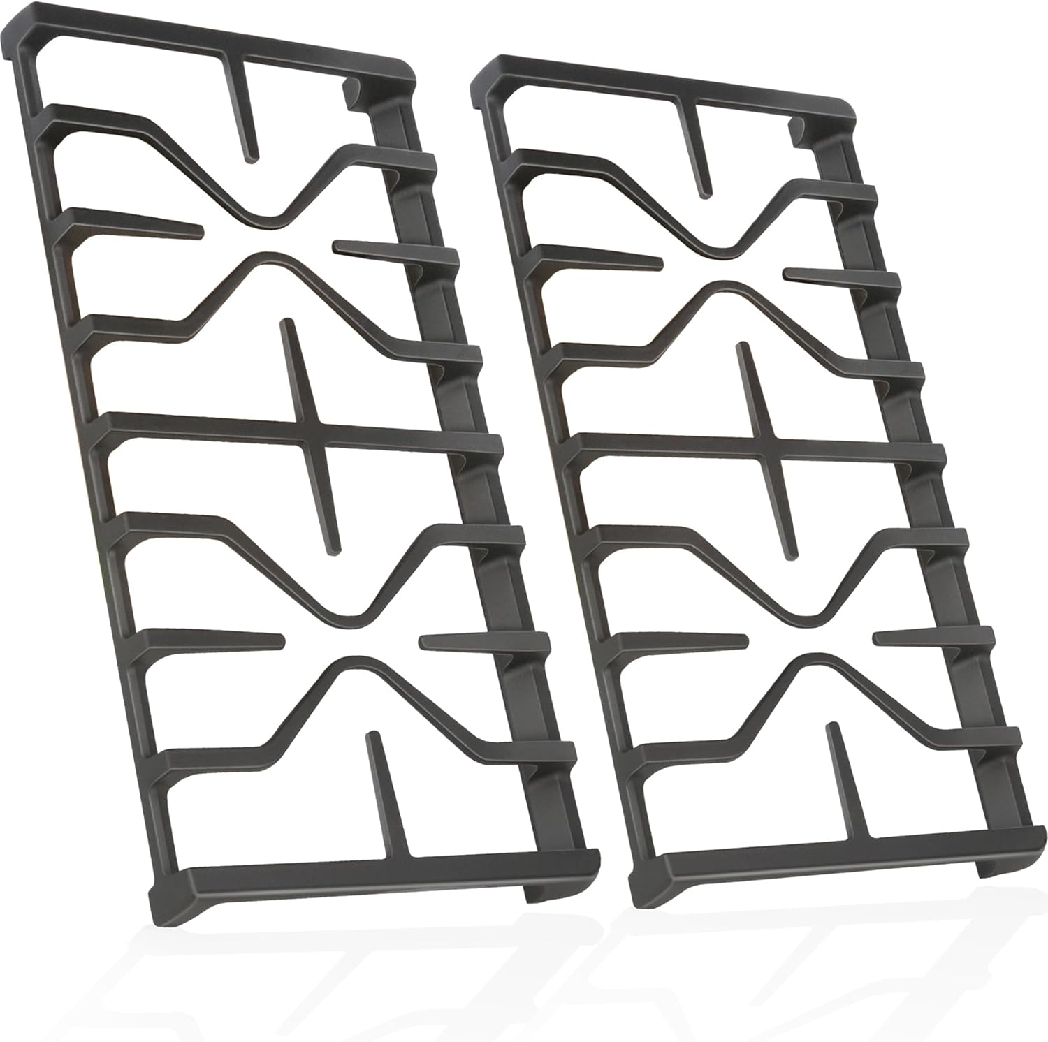 Stove Grate for GE Gas Stove Top Burner Side Grates 2 Pack