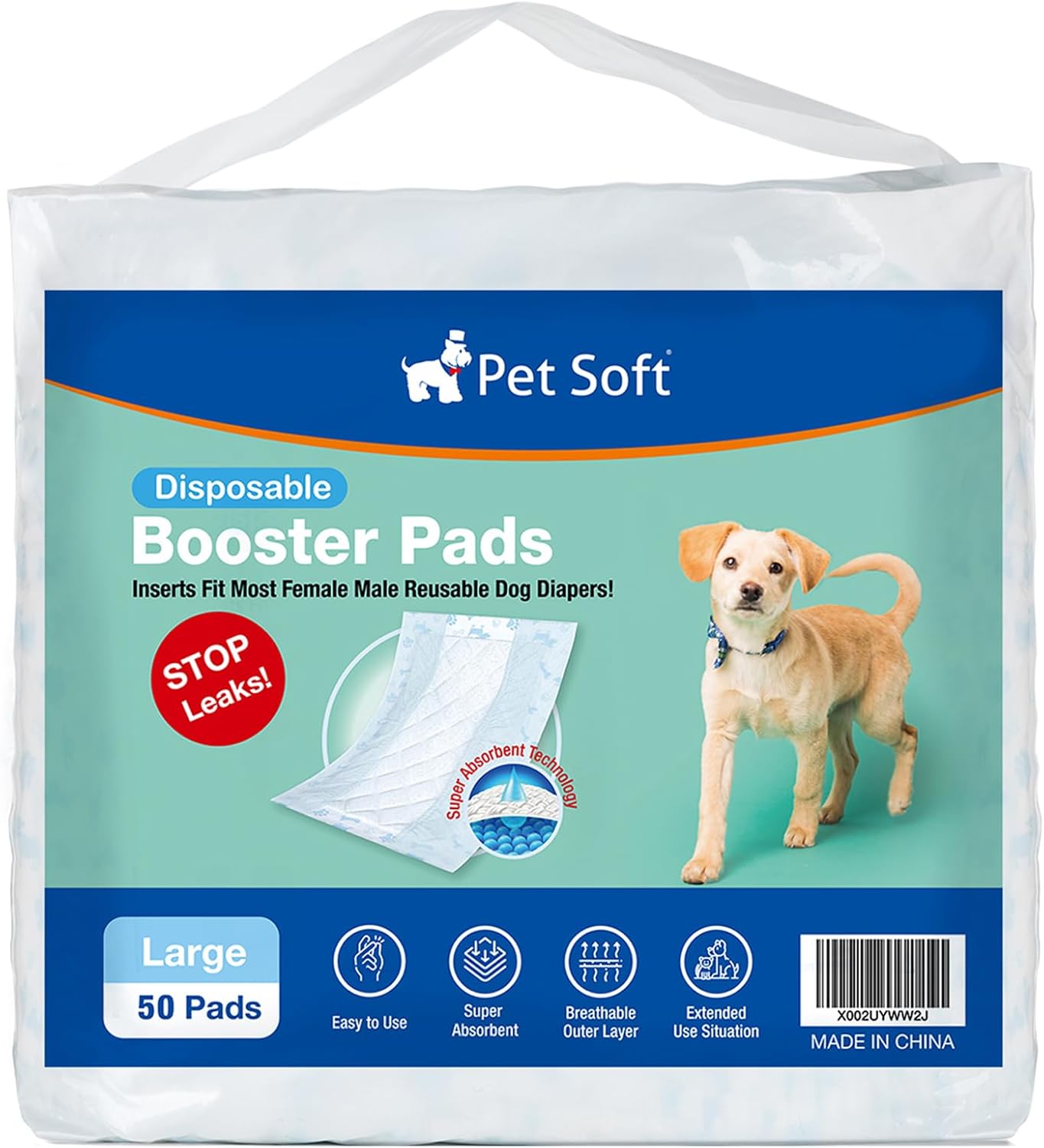 Boost Comfort with Pet Soft Dog Diaper Liners