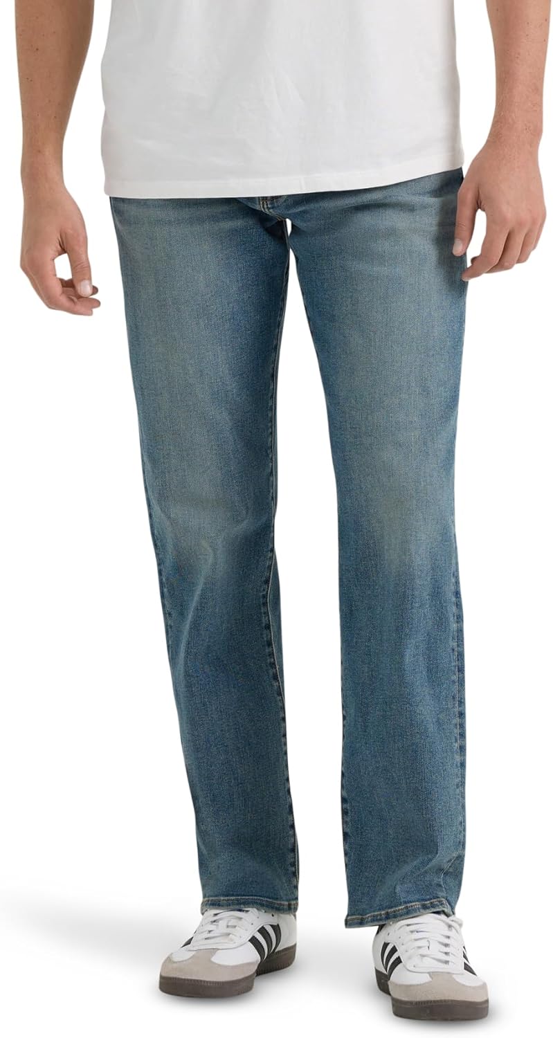 Lee Mens Extreme Motion Relaxed Straight Jean for Comfort
