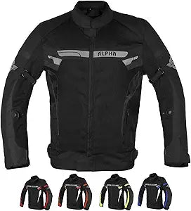 Breathable Bikers Riding Protection Motorcycle Jacket Mesh CE Armored