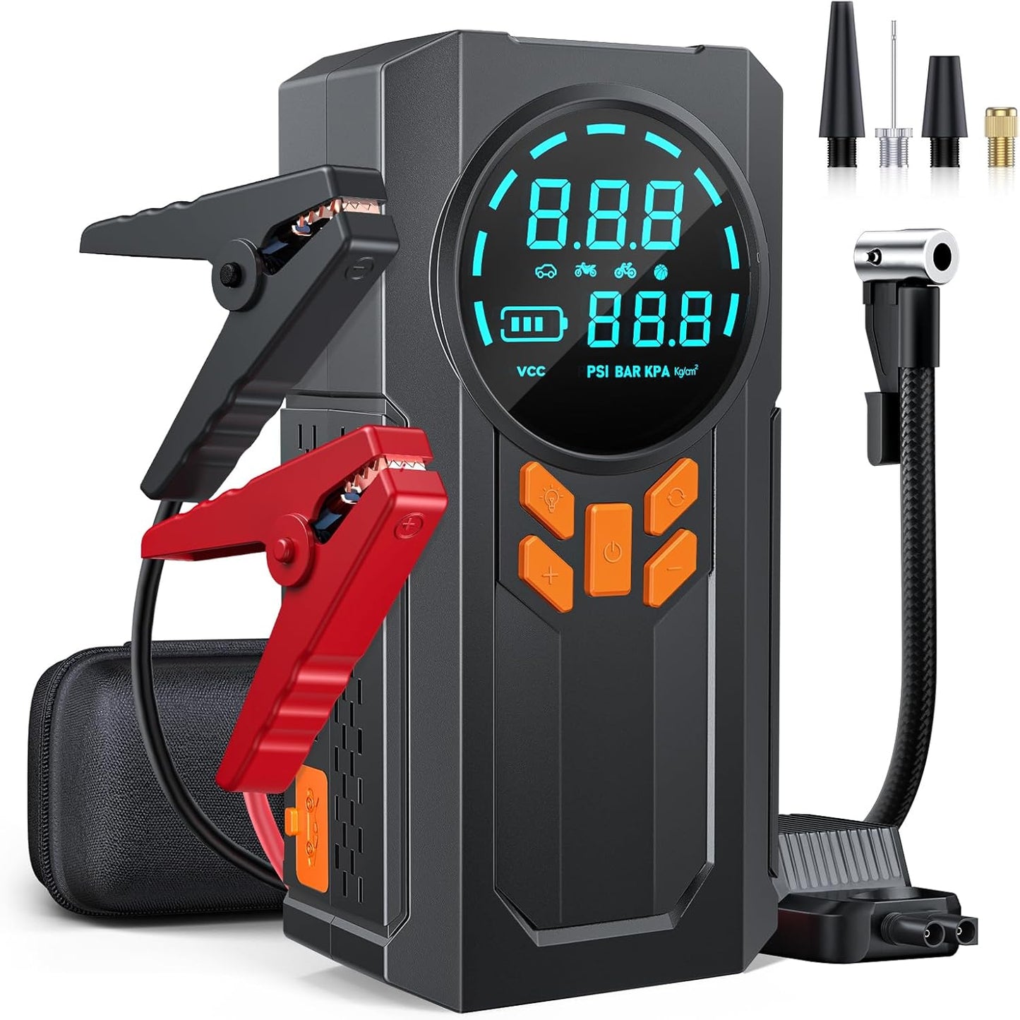 DECHANIE 5000A Jump Starter: Power Your Car Anywhere