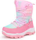 Kid Snow Boots with Faux Fur Lining - Warm Outdoor Winter Boots