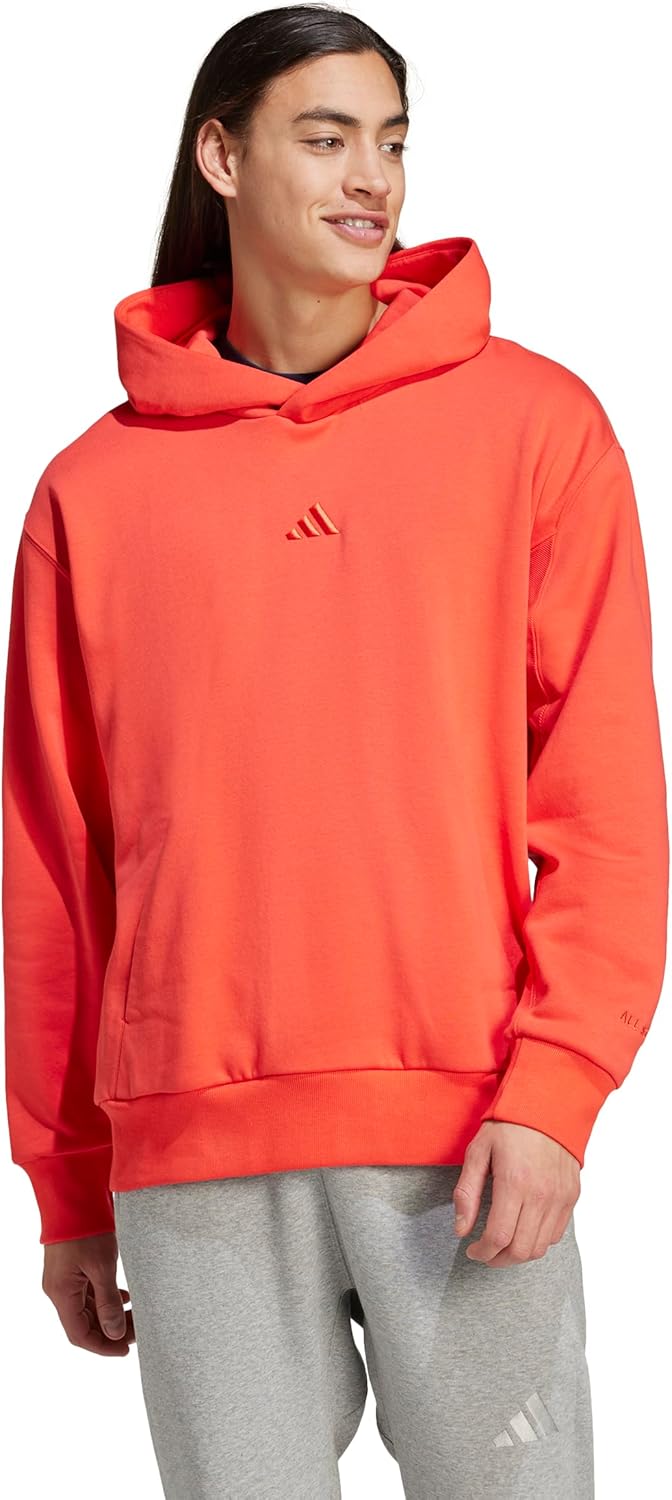 adidas mens All Szn Fleece Loose Hoodie for Ultimate Comfort