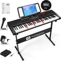 Vangoa 61-Key Light-Up Piano Kit - 600 Voices, 400 Rhythms