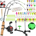 Ice Fishing Rod Reel Combo Complete Set - Full Kit for Winter Anglers