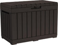 Keter Kentwood 50 Gallon Resin Deck Box - Sturdy Outdoor Storage