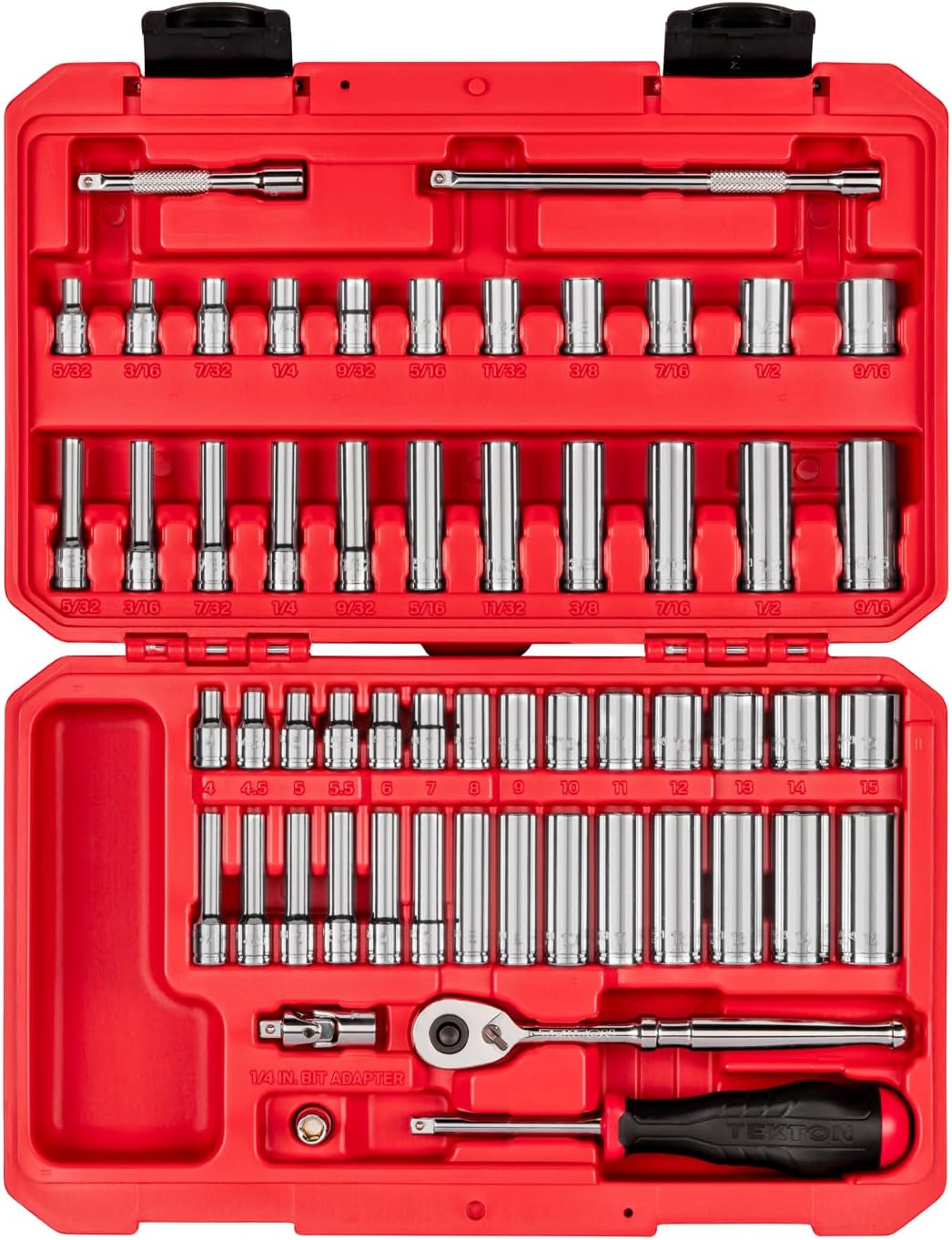 TEKTON 1/4 Inch Drive Socket and Ratchet Set Review